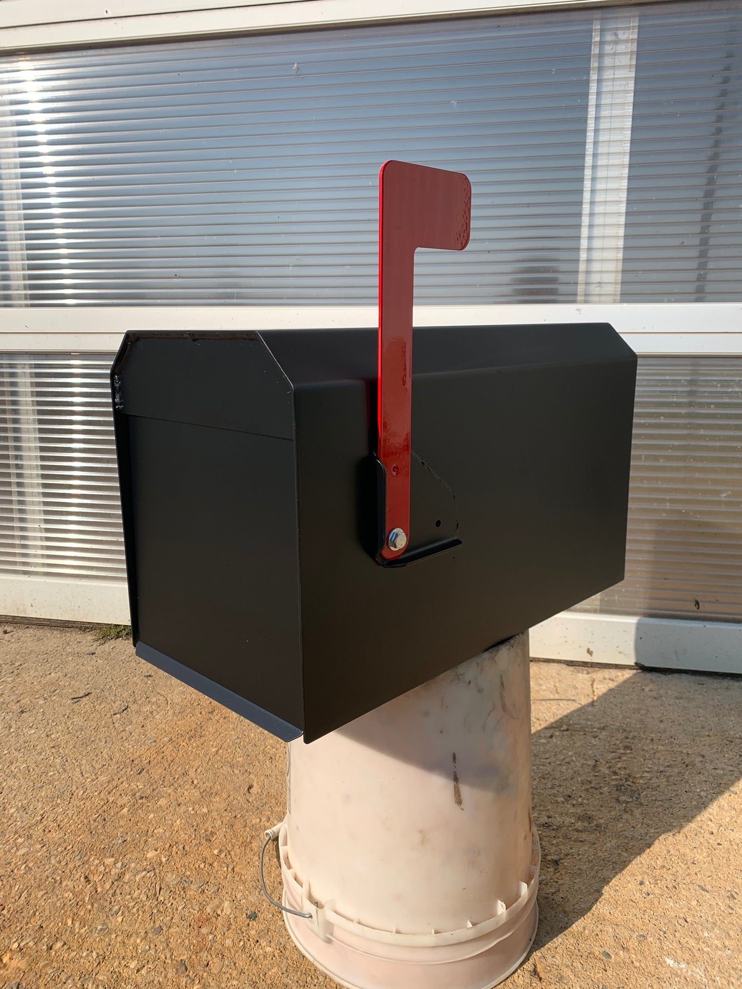 Heavy-Duty Metal Mailbox