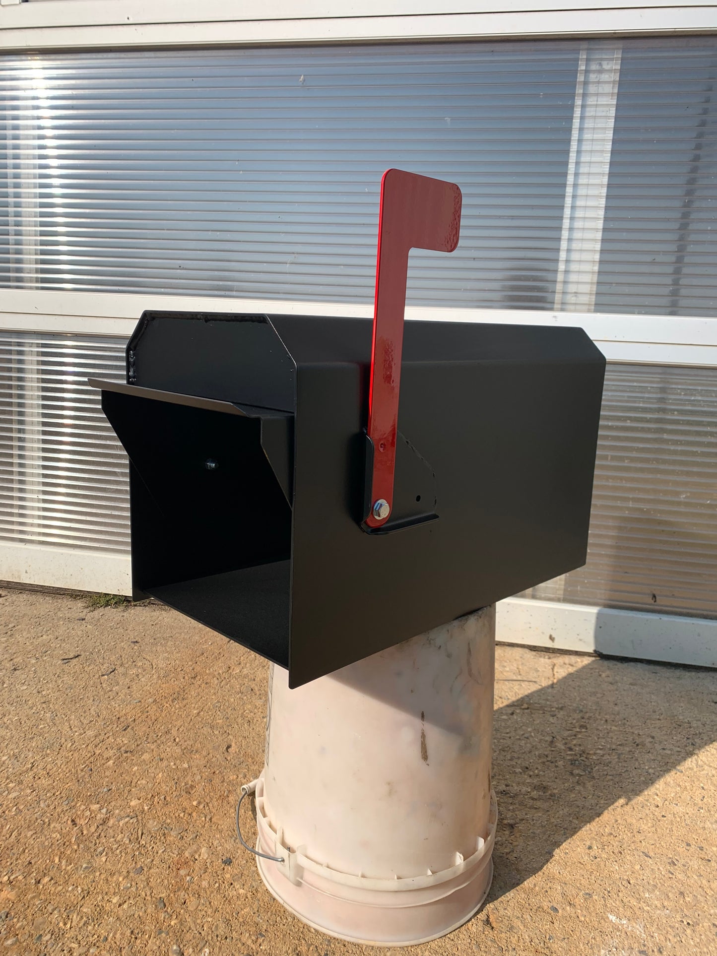 Heavy-Duty Metal Mailbox