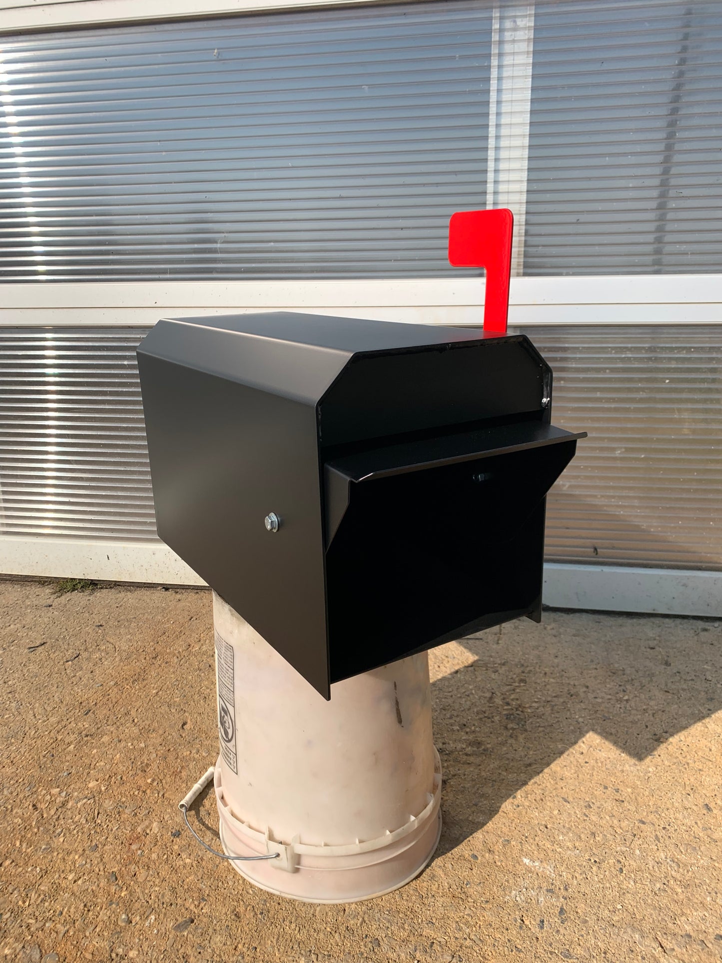 Heavy-Duty Metal Mailbox