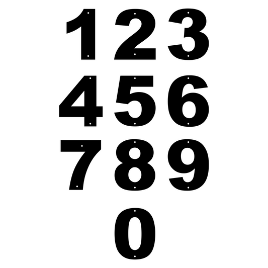 Individual  Street Numbers