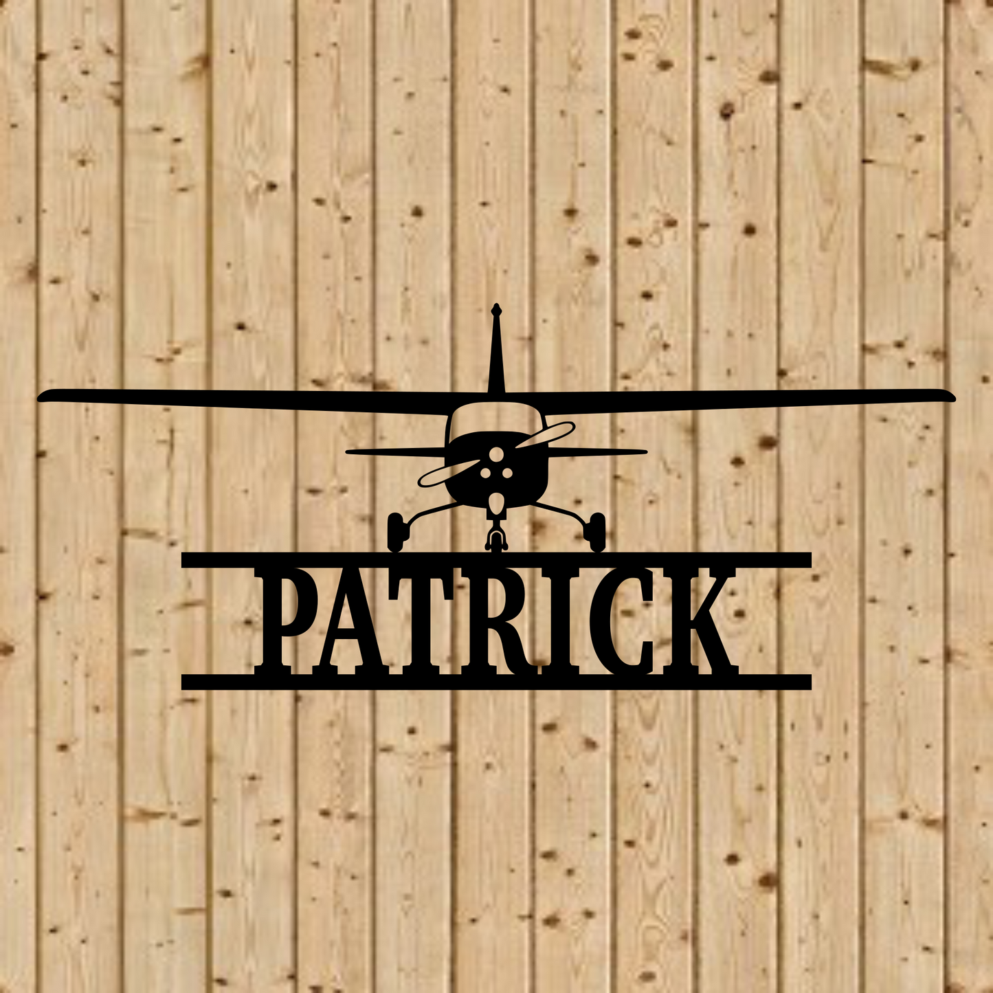 Cessna Plane Name Sign