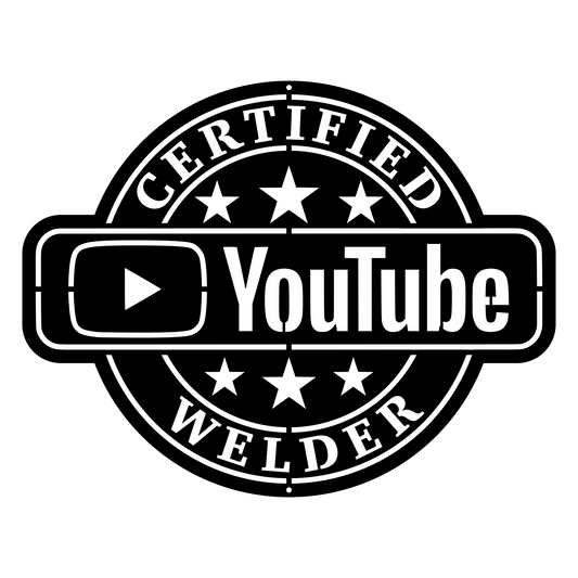 Personalized YouTube certified sign