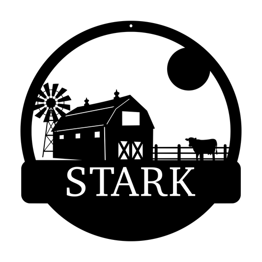 Farm Silhouette